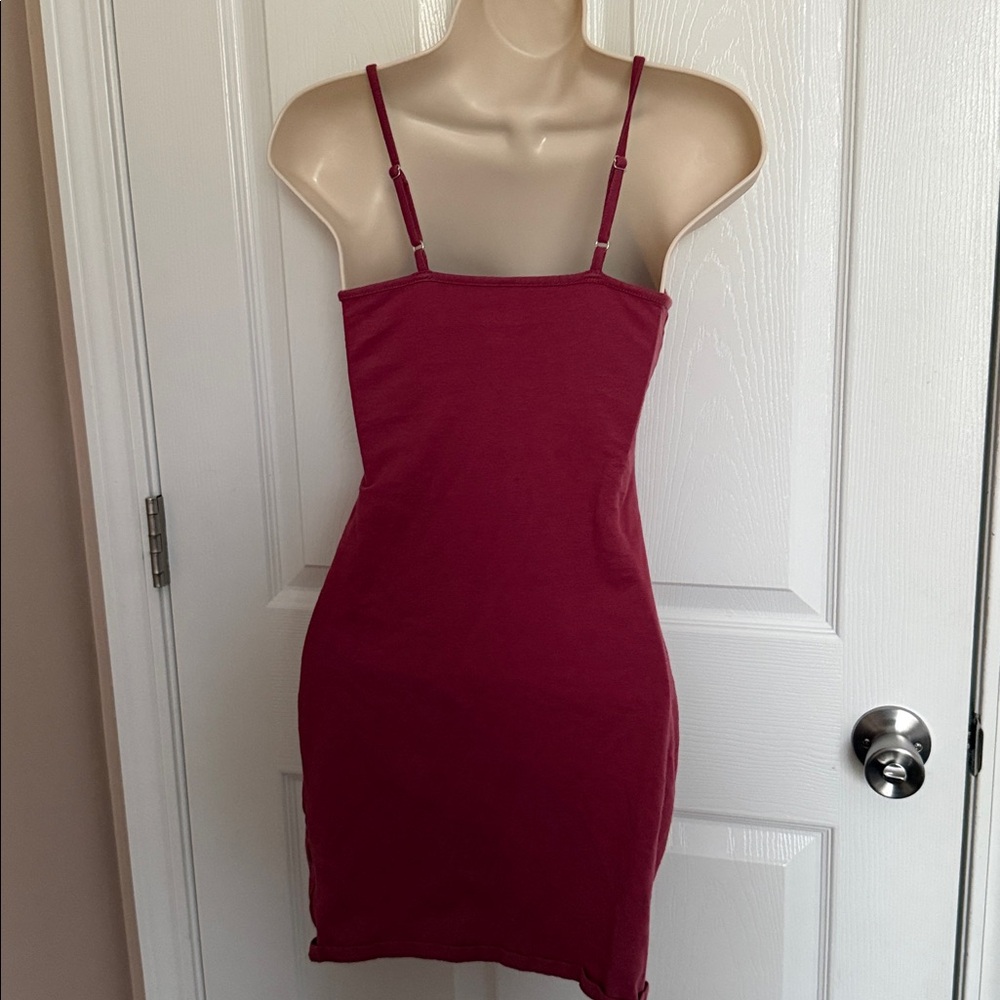 Rust Mini Dress - Picture 2 of 3